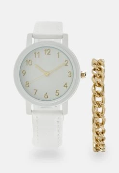 Even&Odd Set - Reloj - White/Gold