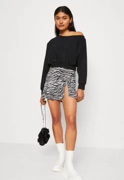 Even&Odd Minifalda - Black/White -Estilo Urbano Ventas 02f10e38f18e48da96903fe3e3cec0bf