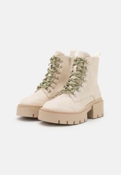 Even&Odd Winter Boot - Botines Con Cordones - Beige -Estilo Urbano Ventas 0a2bd576b233413bb5cf0139553c16f4