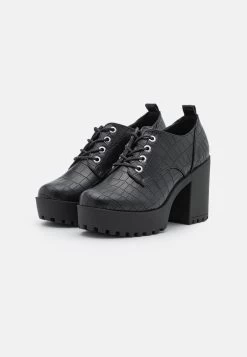 Even&Odd Zapatos De Salón Con Cordones - Black -Estilo Urbano Ventas 0f9faf6af1c5406ba80d587b1647c1b9