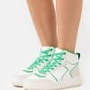 Even&Odd Zapatillas Altas - White/Green