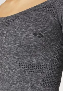 Seamless Cropped Longsleeve - Camiseta De Manga Larga - Black -Estilo Urbano Ventas 187fd3003dd64441b75c7504fe31ea50