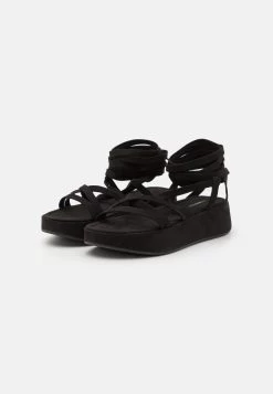Even&Odd Sandalias Con Plataforma - Black -Estilo Urbano Ventas 1b0dce82bd14450fb5e6241031819840