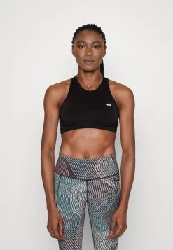 Estilo Urbano Ventas 35 Sujetadores Deportivos Con Sujeción Media - Black