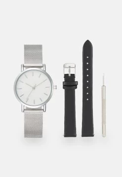 Even&Odd Set - Reloj - Silver/Black