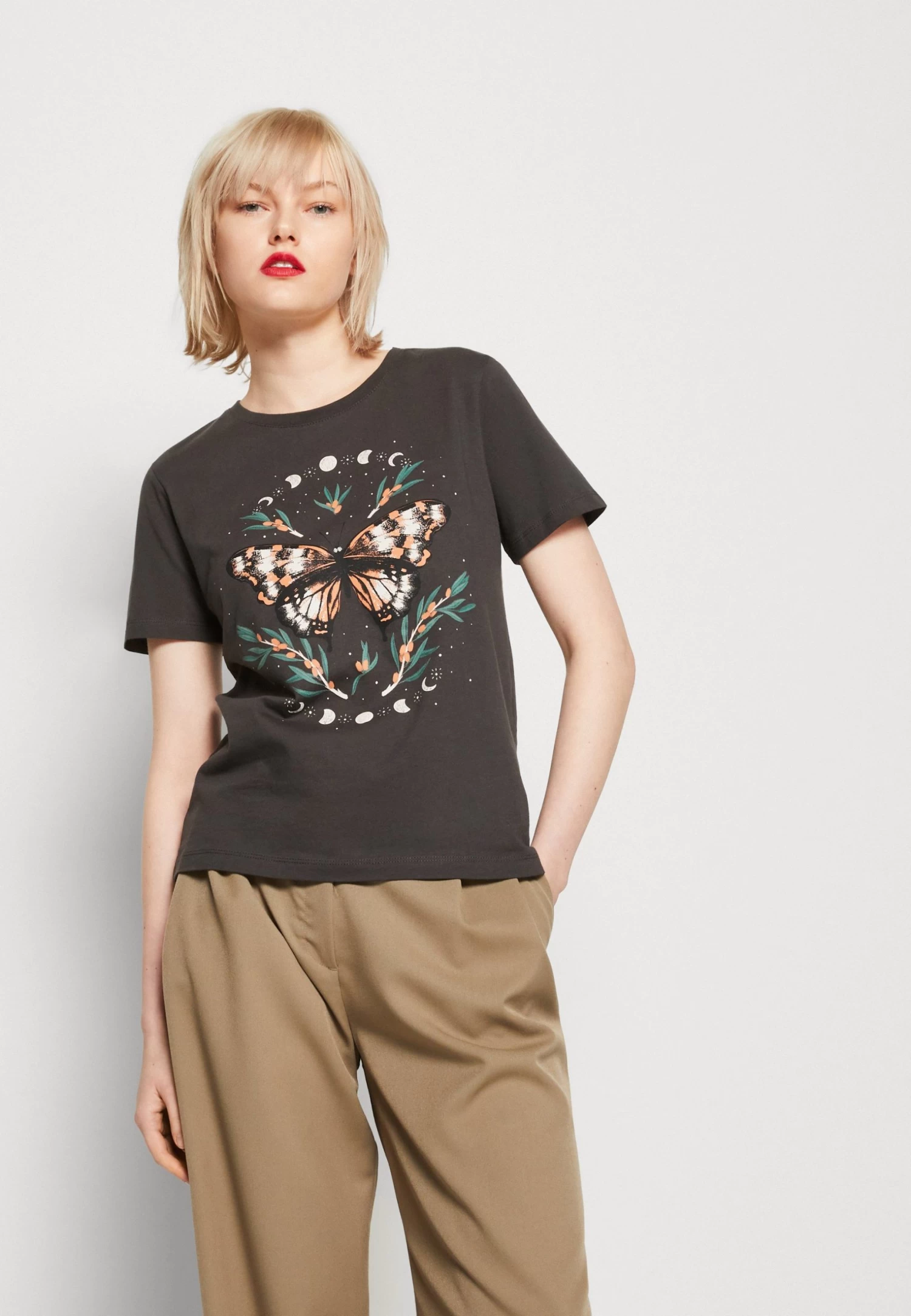 Even&Odd Camiseta Estampada - Anthracite 4 Even&Odd Camiseta Estampada - Anthracite - Imagen 4