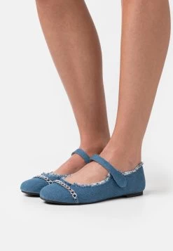 Even&Odd Bailarinas Con Hebilla - Blue