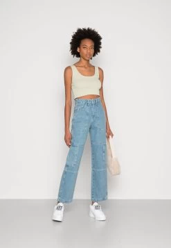 Even&Odd Top - Black/Light Green