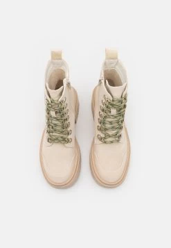 Even&Odd Winter Boot - Botines Con Cordones - Beige -Estilo Urbano Ventas 2e766284c0654ad29c9ad2d5e58f423e