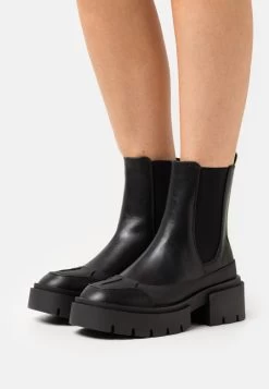 Even&Odd Winter Boot - Botines Con Plataforma - Black