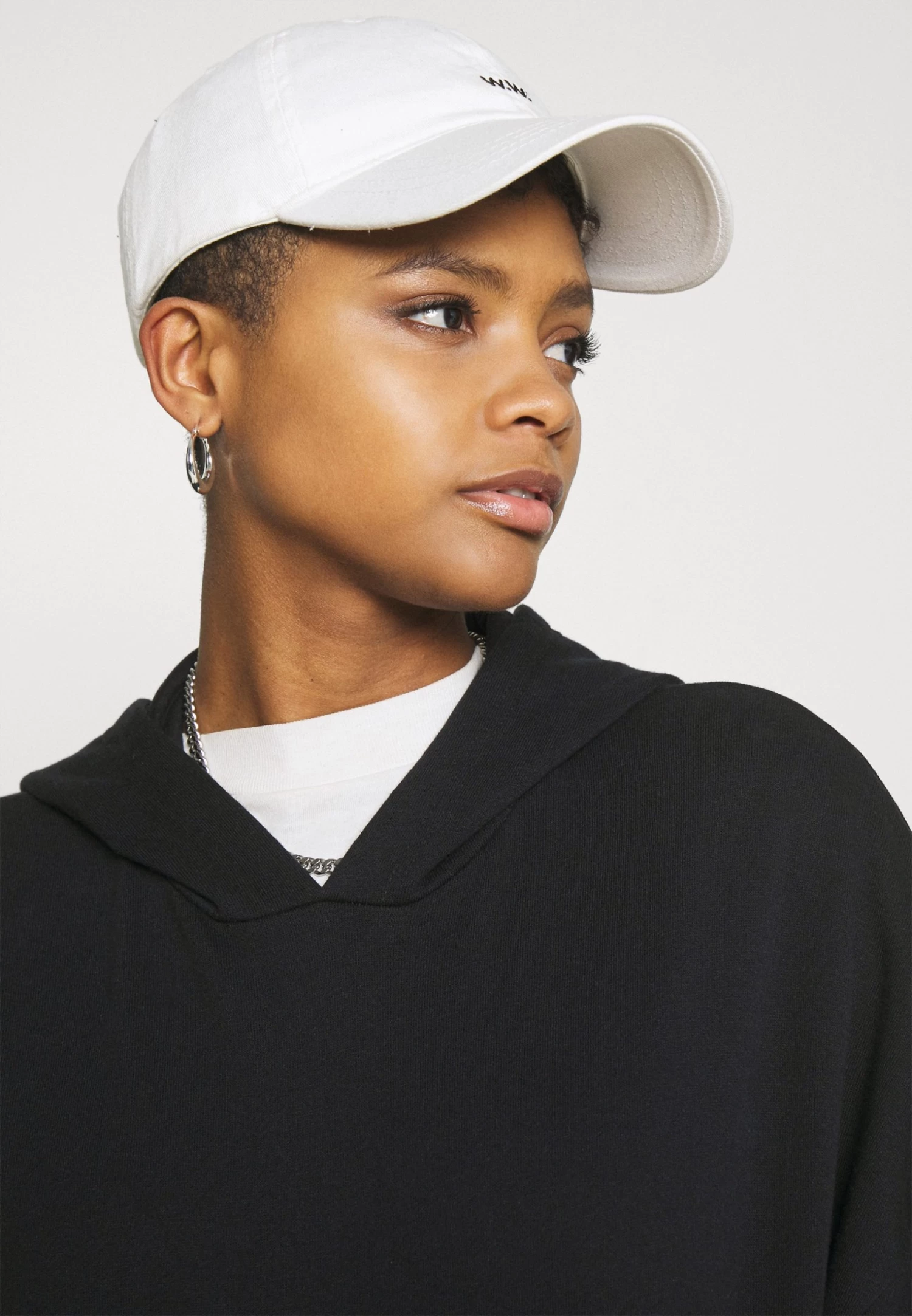 Even&Odd Hoodie Long Without Drawcord And Pocket - Jersey Con Capucha - Black 4 Even&Odd Hoodie Long Without Drawcord And Pocket - Jersey Con Capucha - Black - Imagen 4