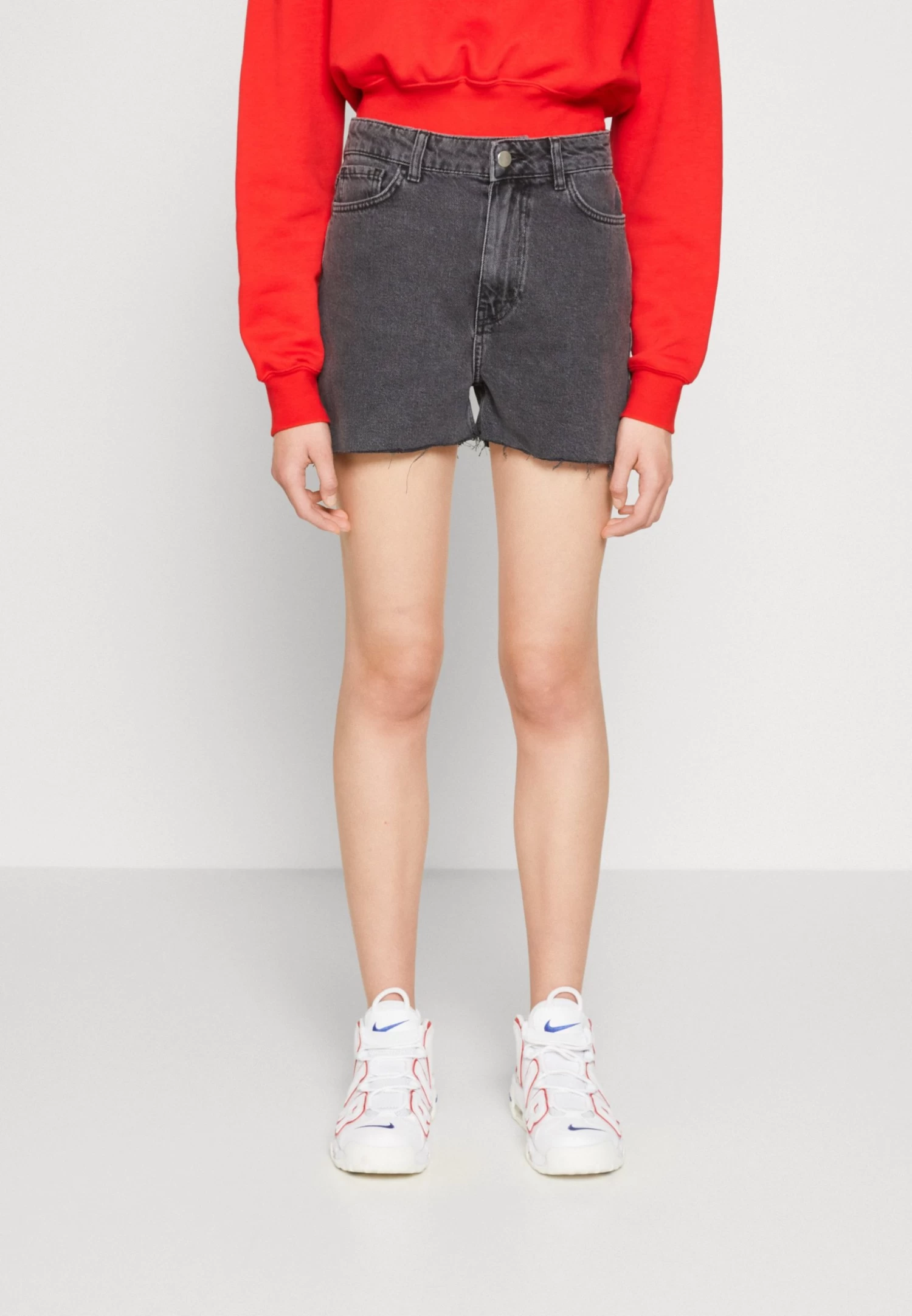 Even&Odd Shorts Vaqueros - Black Denim 1 Even&Odd Shorts Vaqueros - Black Denim