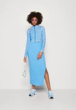 Even&Odd Vestido Largo - Blue -Estilo Urbano Ventas 3c8f9634ee274865aa84e50e2a952ddd