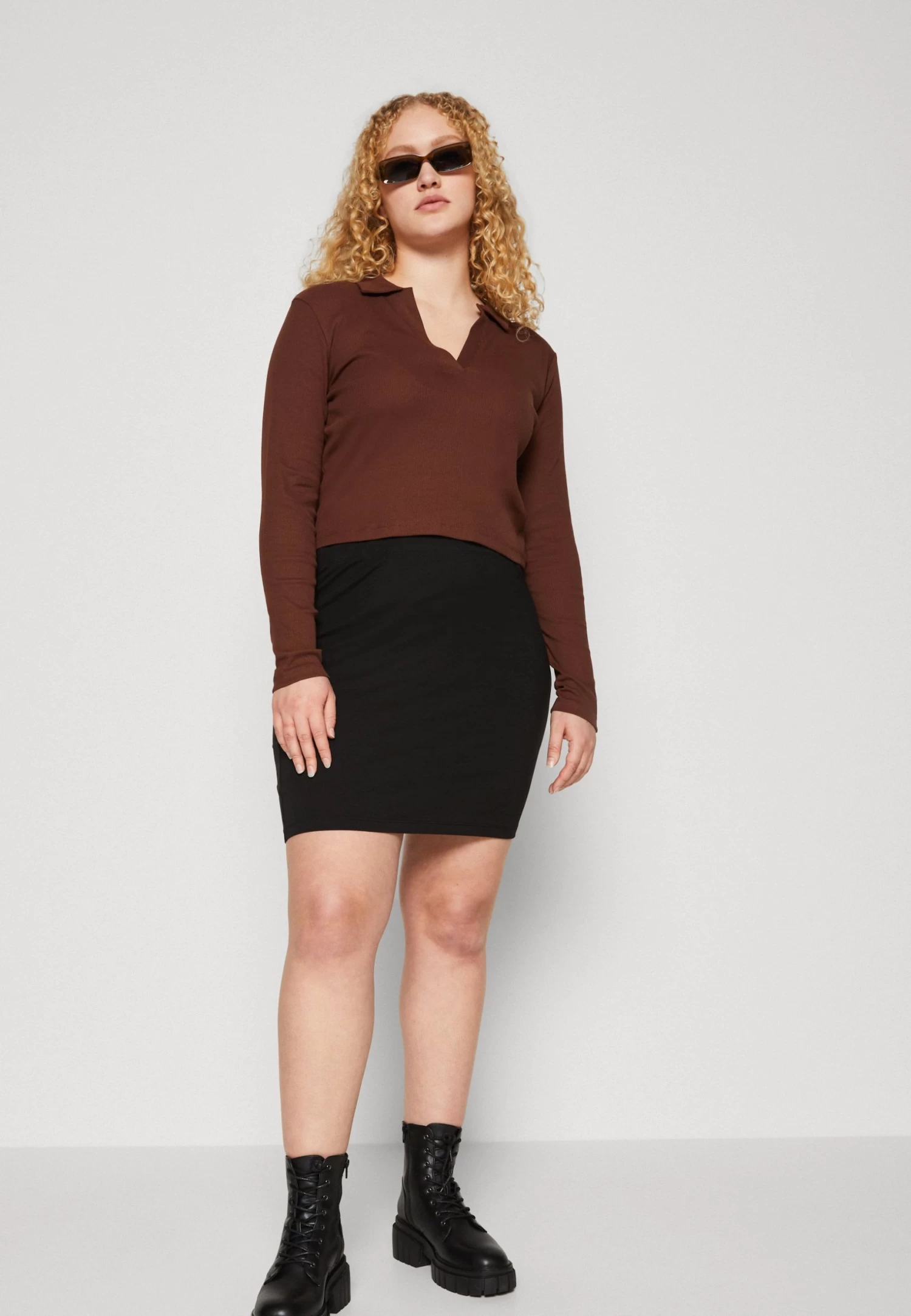 2 Pack- Minifalda - Black/Khaki 5 2 Pack- Minifalda - Black/Khaki - Imagen 5