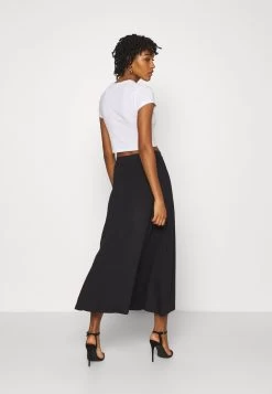 Even&Odd Basic Maxi Skirt - Falda Acampanada - Black -Estilo Urbano Ventas 4566e5fb200c4769b7e96dea5ae4c119