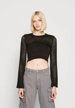 Even&Odd Camiseta De Manga Larga - Black