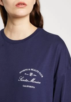 Even&Odd Camiseta Estampada - Dark Blue -Estilo Urbano Ventas 48a8fa22fd6e47aa8b4410be71c02a85