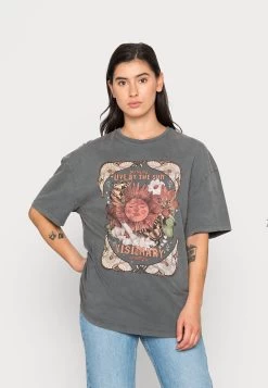 Even&Odd Camiseta Estampada -Black