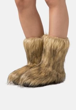 Even&Odd Botas Con Plataforma - Brown