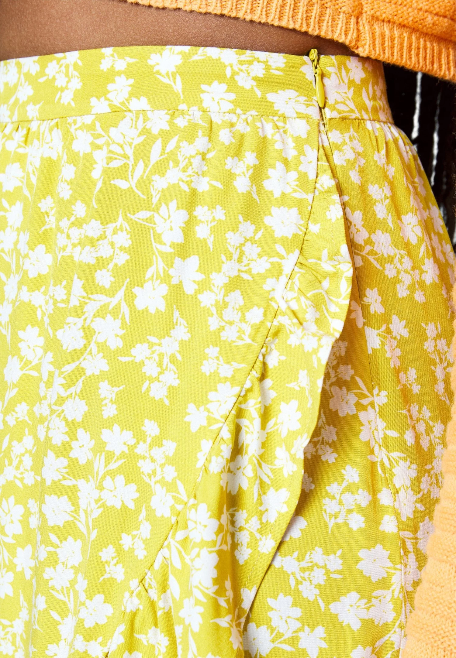 Even&Odd Falda Acampanada - Light Green/White 6 Even&Odd Falda Acampanada - Light Green/White - Imagen 6