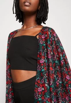 Even&Odd Floral - Chaqueta Fina - Red -Estilo Urbano Ventas 59d2fda17eaa4be692108583b0911039