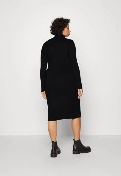 Vestido De Punto - Black -Estilo Urbano Ventas 5acae6e5de954900ab2e6fe6cb2db954