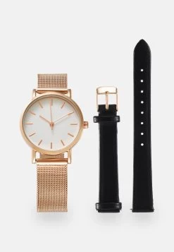 Even&Odd Set - Reloj - Rose Gold-Coloured/Black