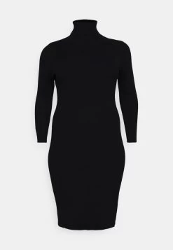 Vestido De Punto - Black -Estilo Urbano Ventas 5e184f3ef72e44ddb5cf90af8863d42c