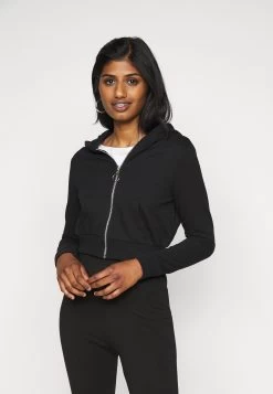 Sudadera Con Cremallera - Black