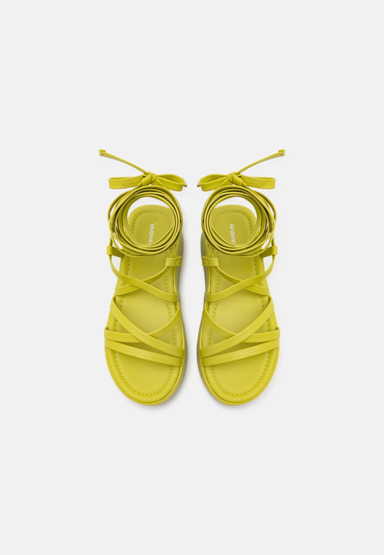 Even&Odd Sandalias Con Plataforma - Green 6 Even&Odd Sandalias Con Plataforma - Green - Imagen 6