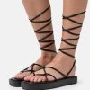 Even&Odd Sandalias Con Plataforma - Black