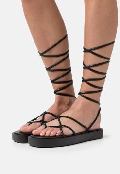 Even&Odd Sandalias Con Plataforma - Black