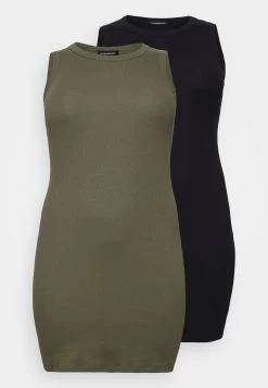 2 Pack - Vestido Informal - Black/Khaki 10 2 Pack - Vestido Informal - Black/Khaki -Estilo Urbano Ventas 60e8394117964b6d9f25f5342f17a2c8
