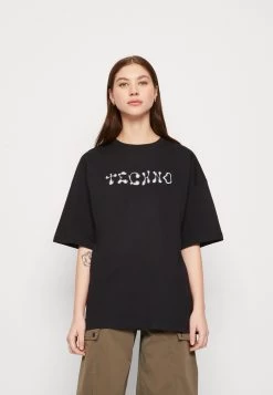 Even&Odd Camiseta Estampada - Black