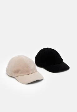 Even&Odd 2 Pack - Gorra - Black/Beige