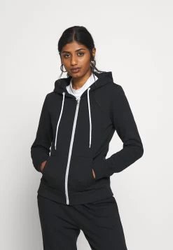 Sudadera Con Cremallera - Black