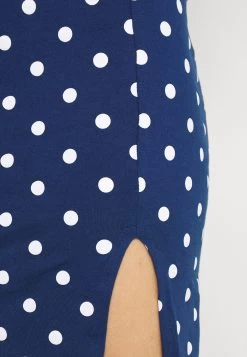 Even&Odd Strappy Mini Bodycon Dress- Vestido Ligero - Blue/White -Estilo Urbano Ventas 783b0e749605463d98437783bbf1cb88