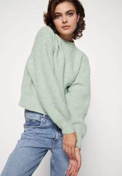 Even&Odd Moss Stitch Jumper - Jersey De Punto - Light Green -Estilo Urbano Ventas 7adb92da10114621b25cf389a68fa0bd