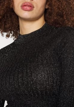 Even&Odd Lurex - Jersey De Punto - Black -Estilo Urbano Ventas 7b47b66e97a348018208fd677120dfb1