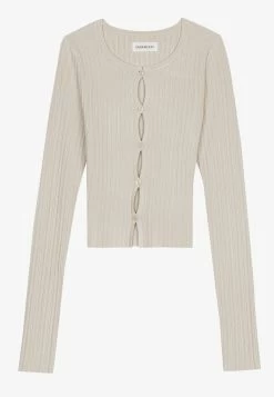 Even&Odd Chaqueta De Punto - Off-White -Estilo Urbano Ventas 7fe804bef8d7474887d276096dfac27f