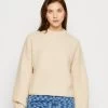 Even&Odd Moss Stitch Jumper - Jersey De Punto - Sand