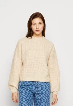 Estilo Urbano Ventas 10 Even&Odd Moss Stitch Jumper - Jersey De Punto - Sand