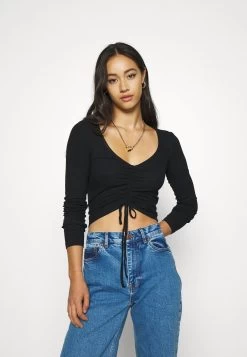 Even&Odd Camiseta De Manga Larga - Black