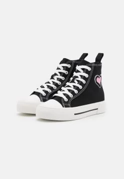 Even&Odd Love - Zapatillas Altas - Black/Pink -Estilo Urbano Ventas 851d25aee7f54a65add9c266203ec9f8