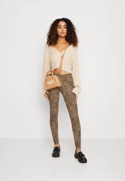 Even&Odd 2 Pack - Leggings - Black/Multi Coloured