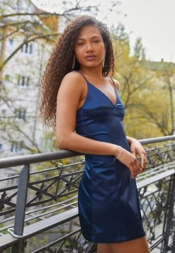 Even&Odd Vestido De Cóctel - Dark Blue