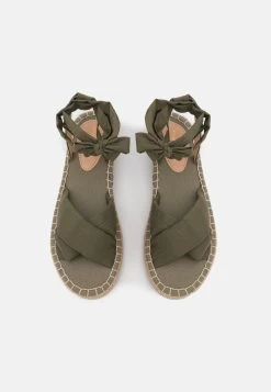 Even&Odd Sandalias - Khaki -Estilo Urbano Ventas 8a4df6f4dd5d4837bba10107a57cedf2