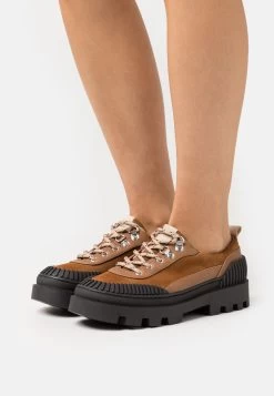 Even&Odd Zapatos Con Cordones - Brown