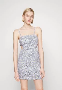 Even&Odd Strappy Open Waist Bodycon Mini Dress (Eo-Ss23-C130-Sp) / 802 - Black - Vestido Ligero - Lilac - 403_White - 001_Yellow - 202 -Estilo Urbano Ventas 907f4531dd5b45ab872f6c865a8f05f3