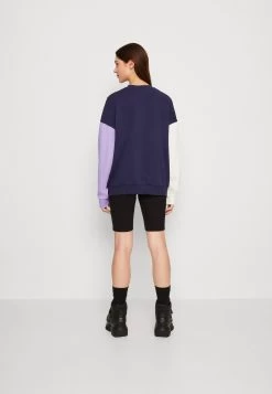 Even&Odd Sudadera - Dark Blue/Purple/Off-White -Estilo Urbano Ventas 90944d56b63d4e93b5f158c0bede2329
